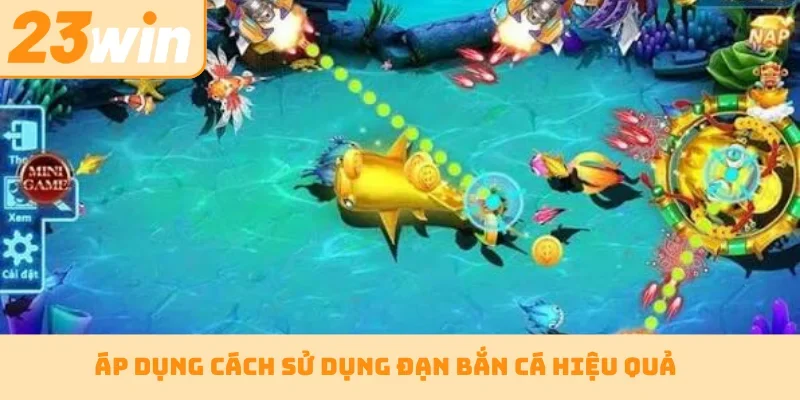 Áp dụng cách sử dụng đạn bắn cá hiệu quả