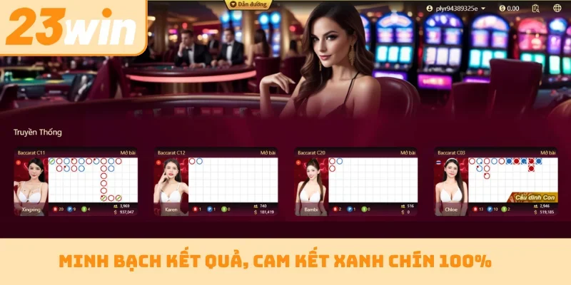 Minh bạch kết quả, cam kết xanh chín 100%